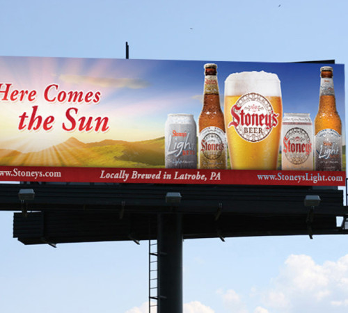 Stoney’s Beer billboard