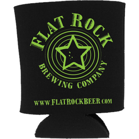 Flat Rock Brewing beer coozie